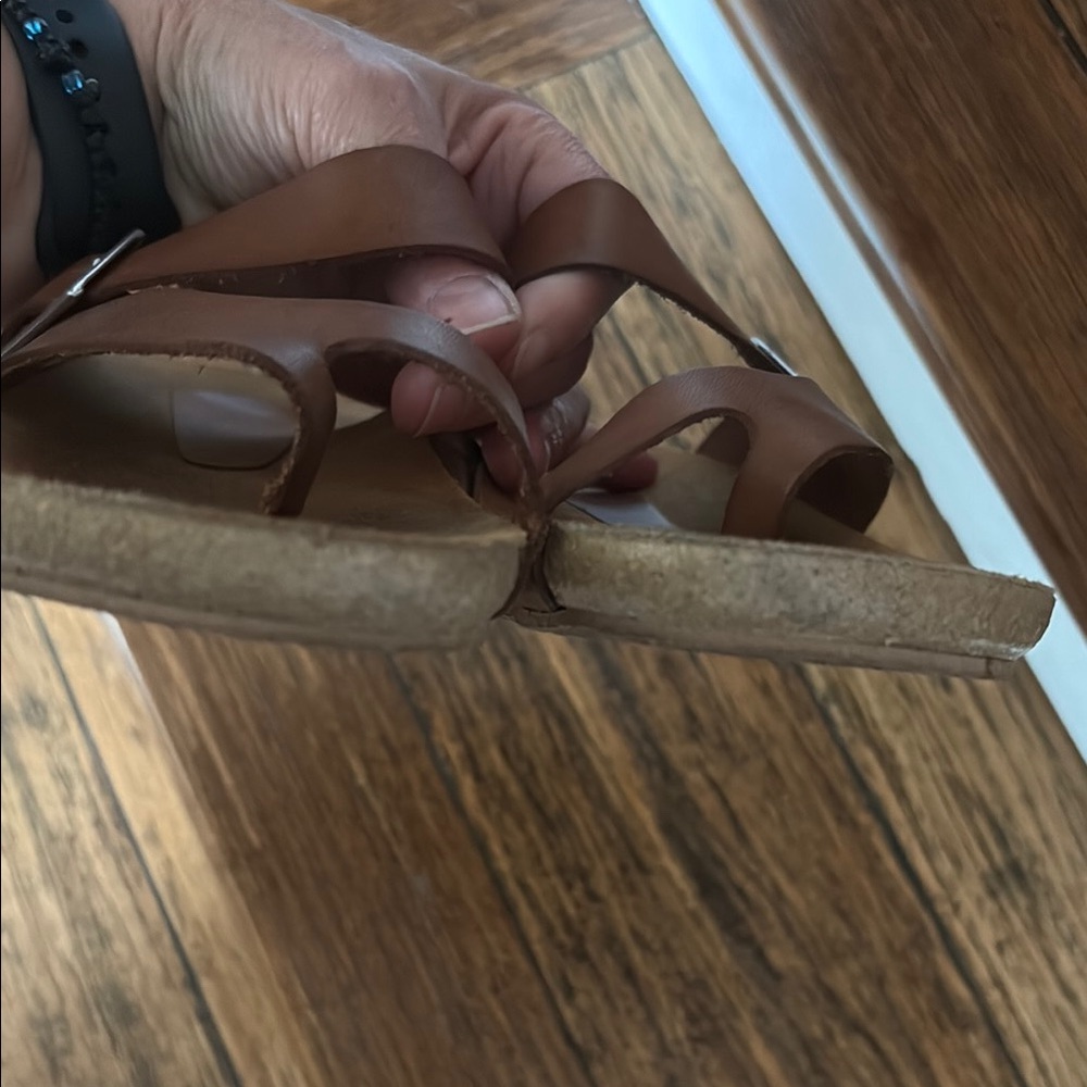 YOKONO brown sandals, size 6 - Picture 2 of 6